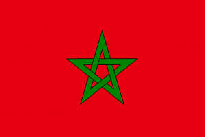 flaga maroko