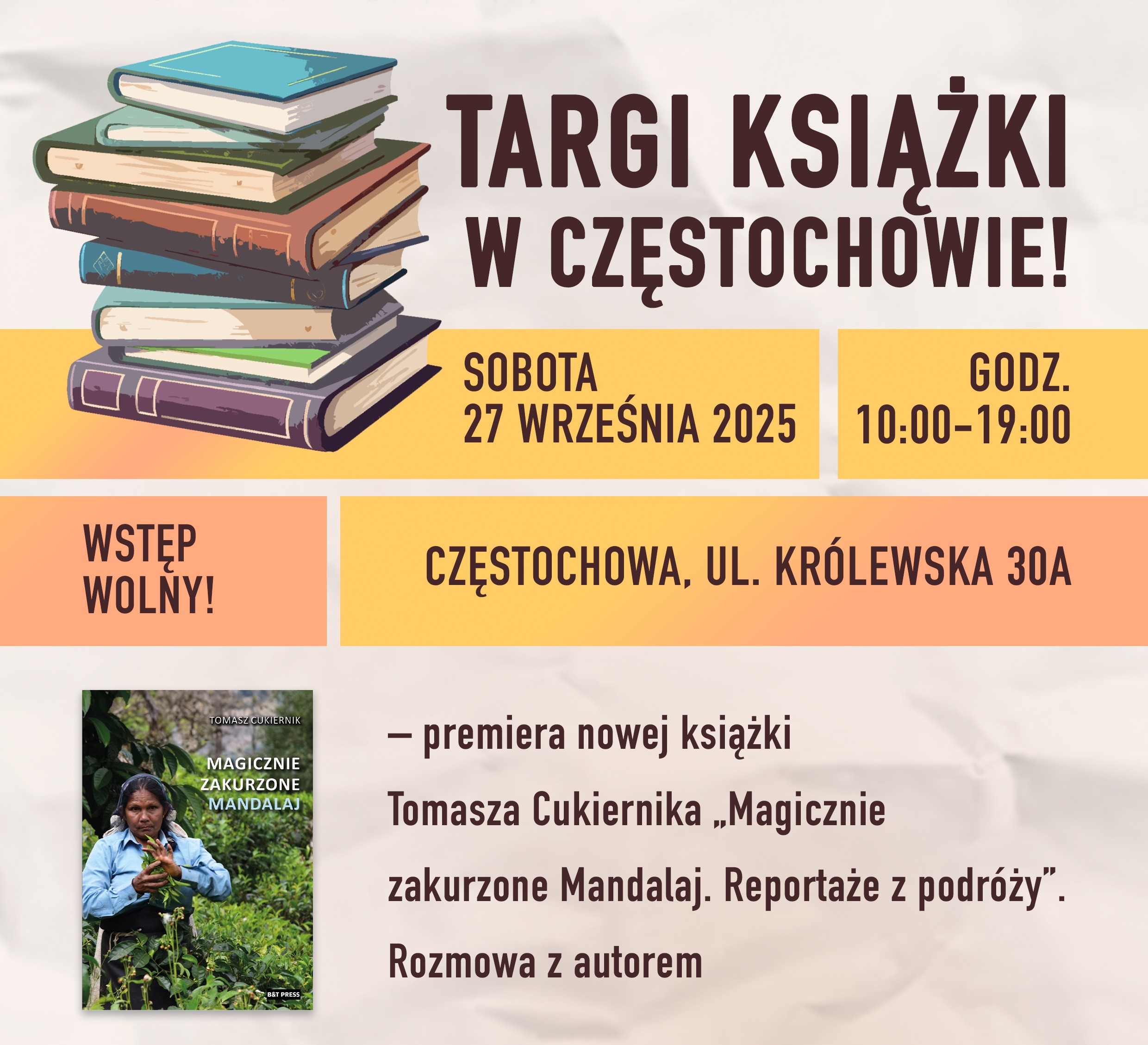 Read more about the article Targi Książki w Częstochowie