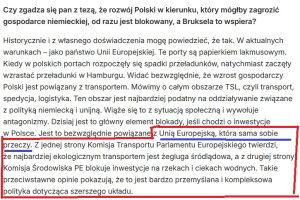 Niemiecka blokada Odry