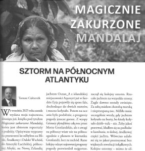 Sztorm na północnym Atlantyku