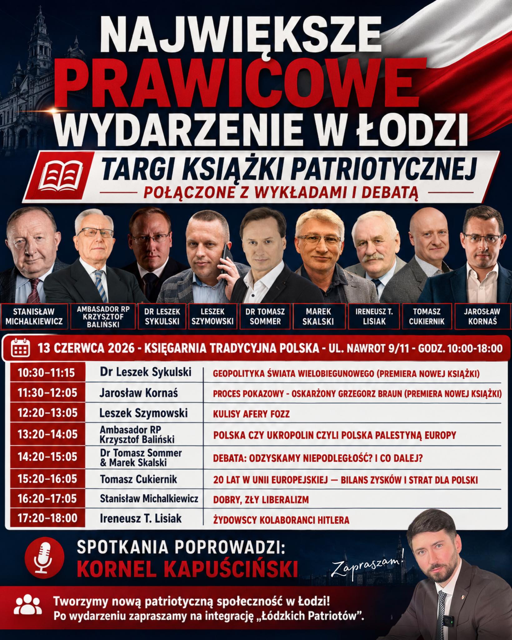 Targi i wykład w Łodzi