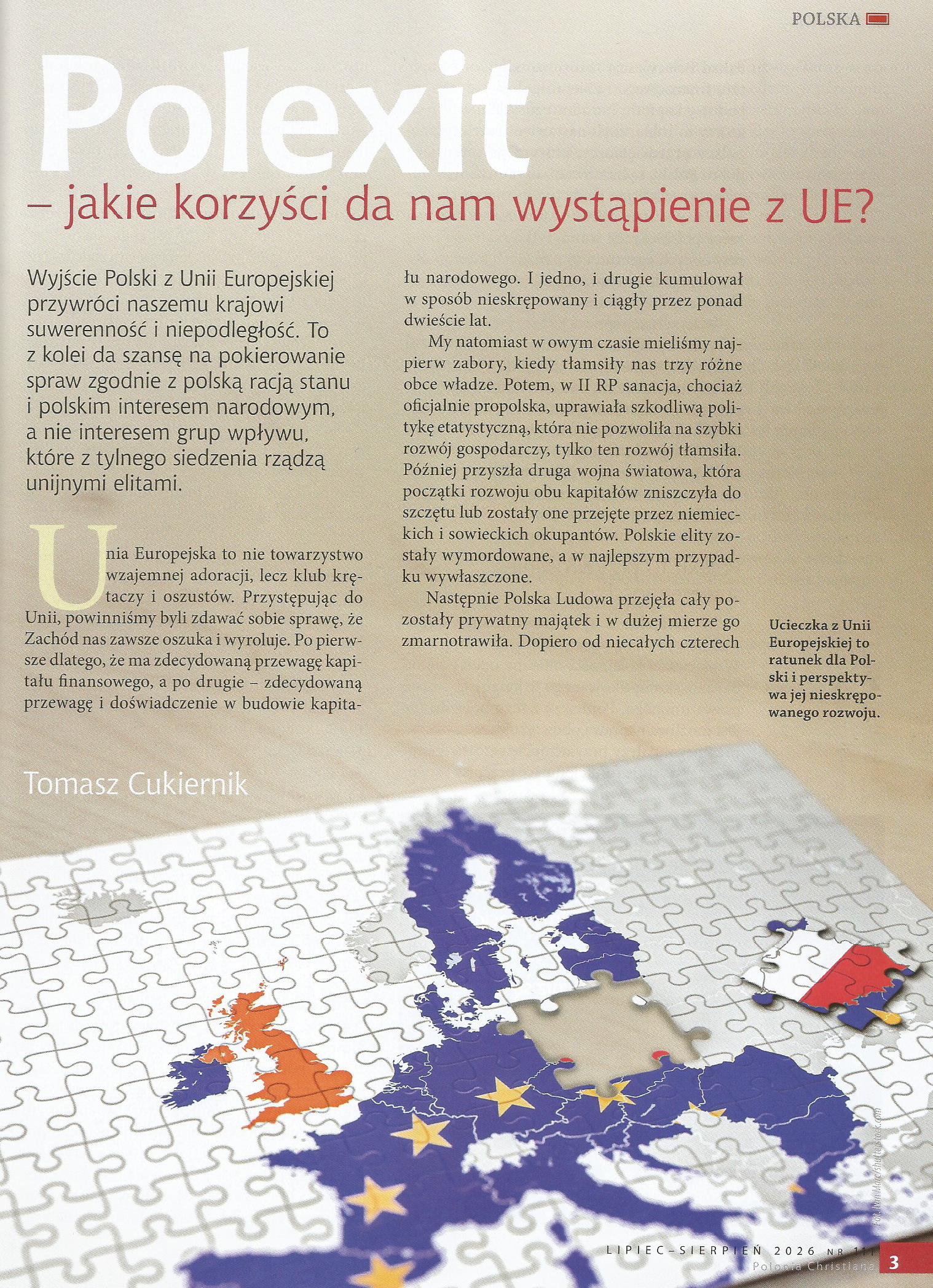 Polexit — какие преимущества принесёт нам выход из ЕС?