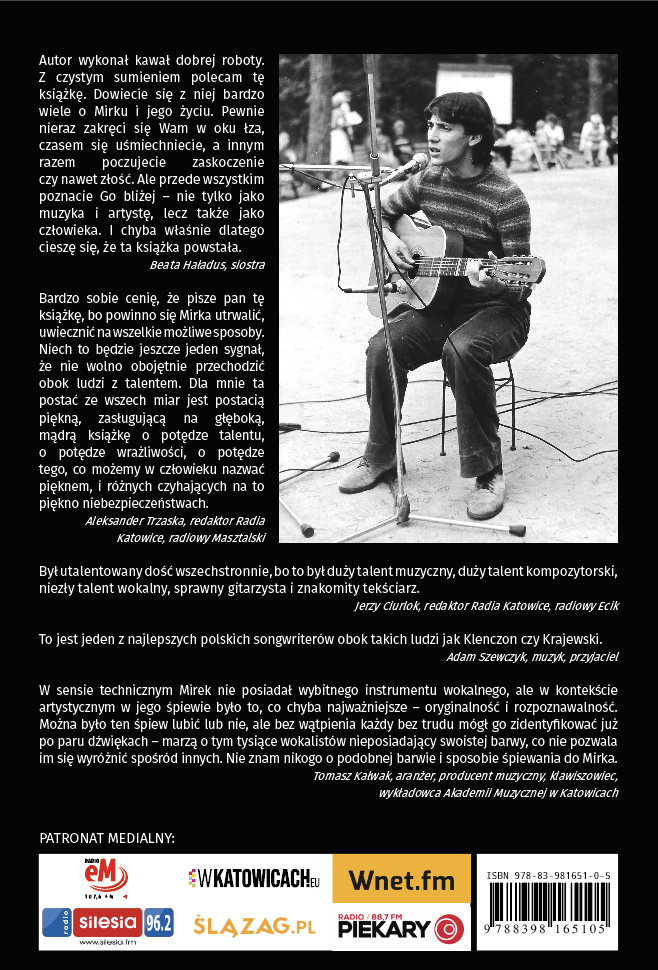 PRZEDSPRZEDAŻ! Mirek. Poeta dusz. Biografia lidera zespołu Universe - obrazek 2